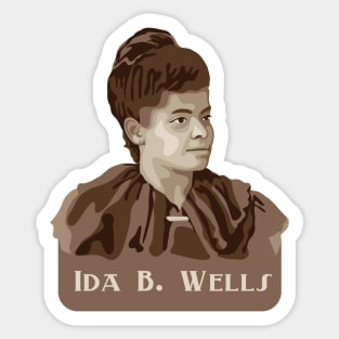 Ida B. Wells Portrait Sticker